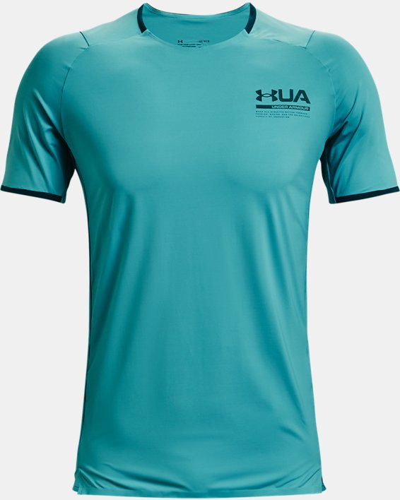 Men's UA Iso-Chill Perforated Short Sleeve, Blue, pdpMainDesktop image number 5
